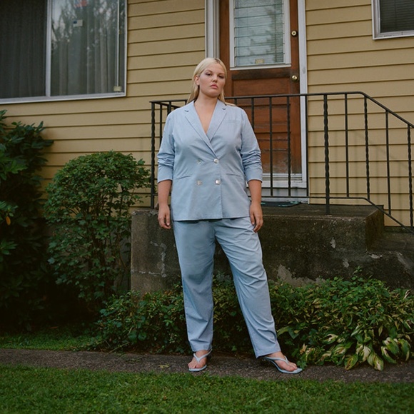 Rachel Antonoff Suit Set in Periwinkle - Picture 10 of 11